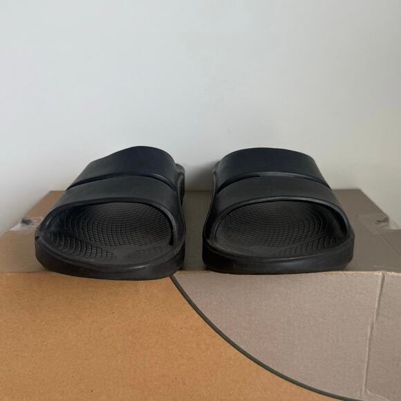 OOFOS Ooahh Sport Slide Sandal BLACK MATTE - M 6- W 8 main image 7